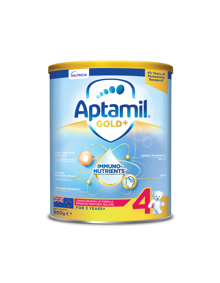 NEW Aptamil® Stage 4 Growing Up Milk with Immuno-Nutrients