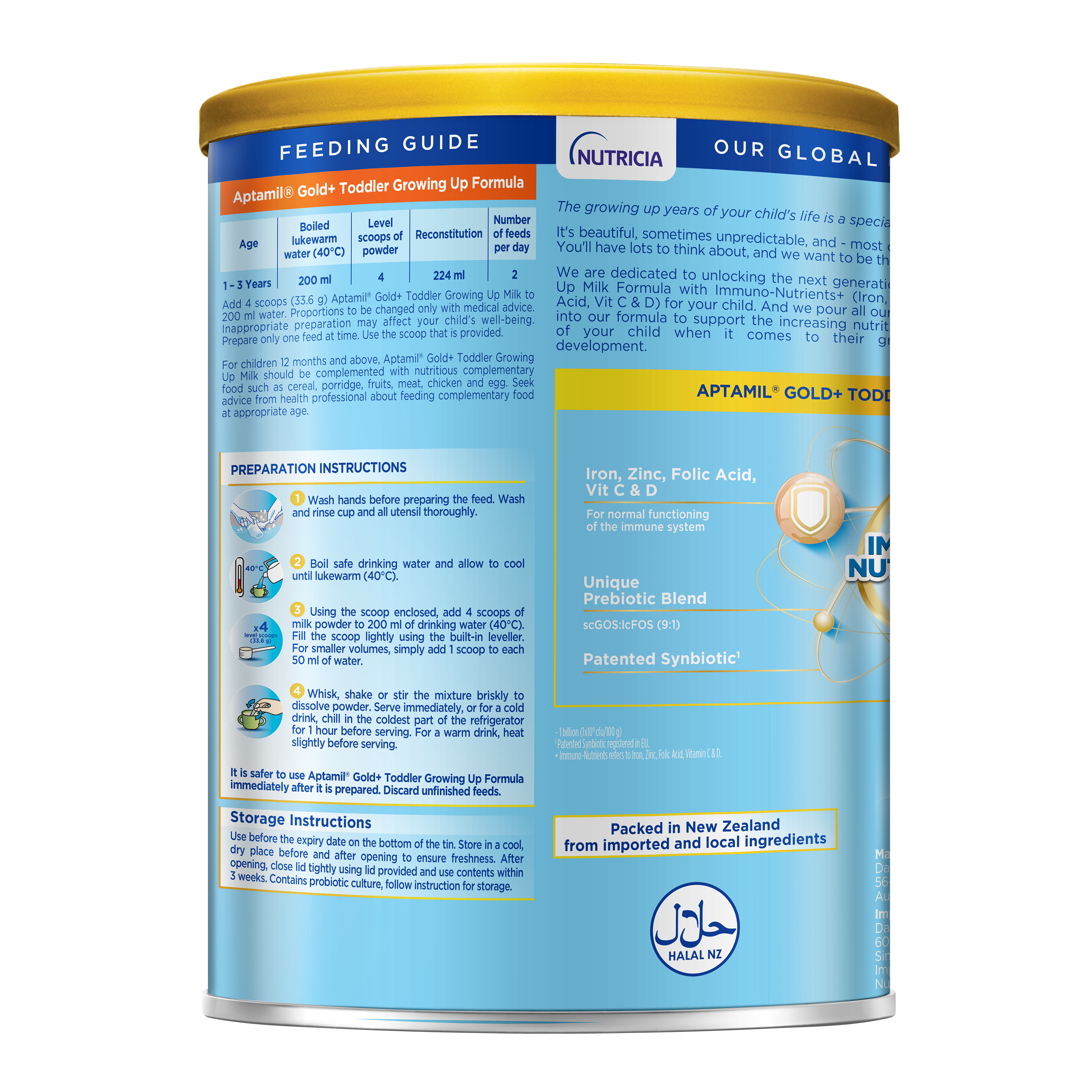 Aptamil Gold 3 Toddler Supplement | Paediatrics Healthcare